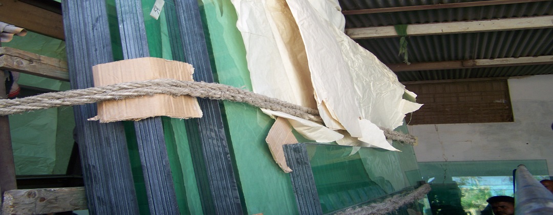 bullet resistant loading in a truck 